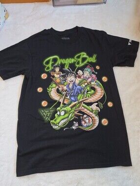 Hypland x Dragon Ball Z Shenron T Shirt Black Size M Rare Anime